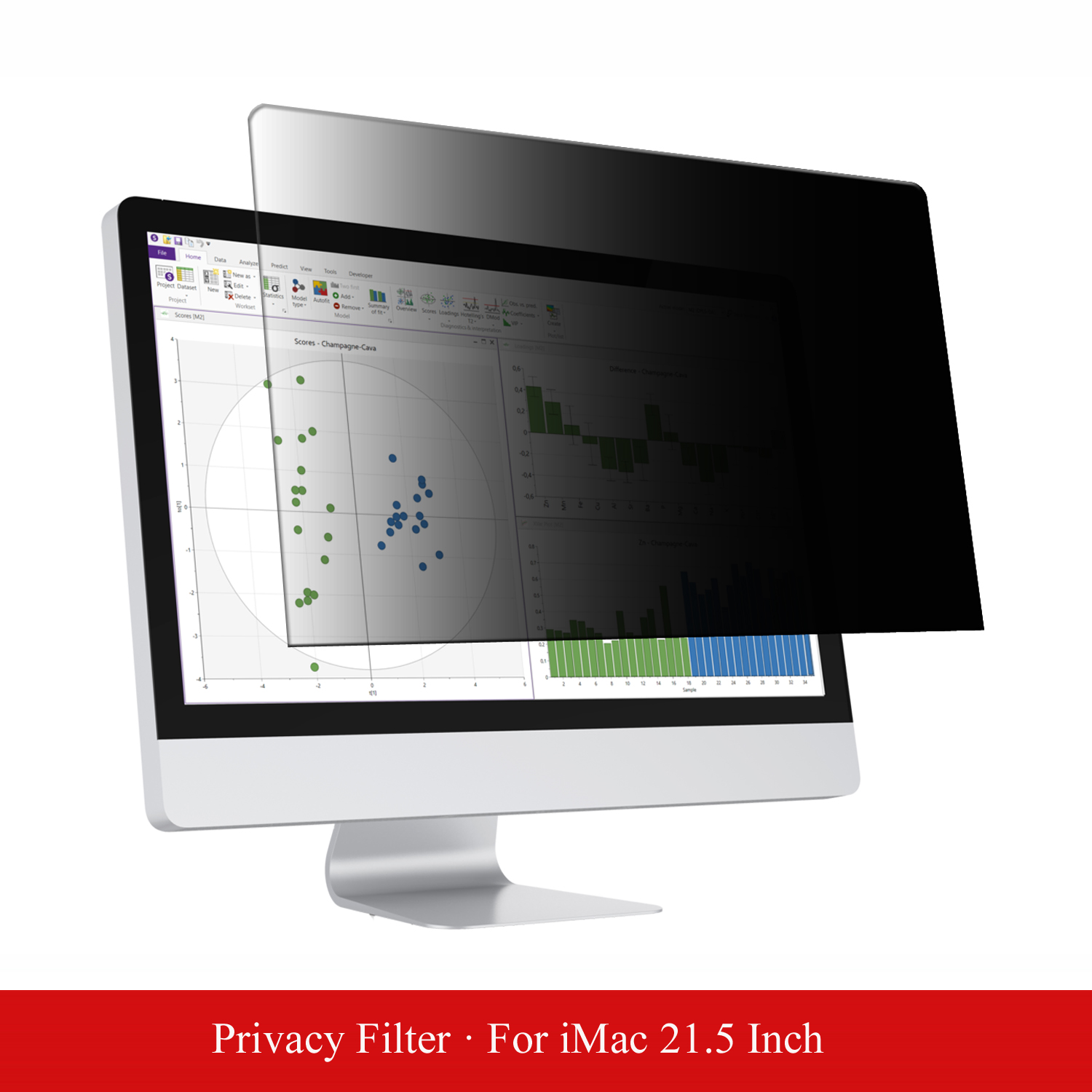 Monitor Privacy Screen - Apple imac 21.5デスクトップモニター用21.5インチアンチグレアコンピュータープライバシーフィルタースクリーンプロテクターフィルム