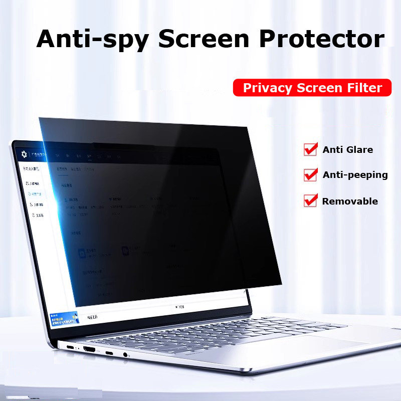 Monitor Privacy Screen - プライバシースクリーンプロテクター 13 14 15.6 インチラップトッププライバシースクリーンプロテクターコンピュータモニターアンチスパイフィルター 16:9