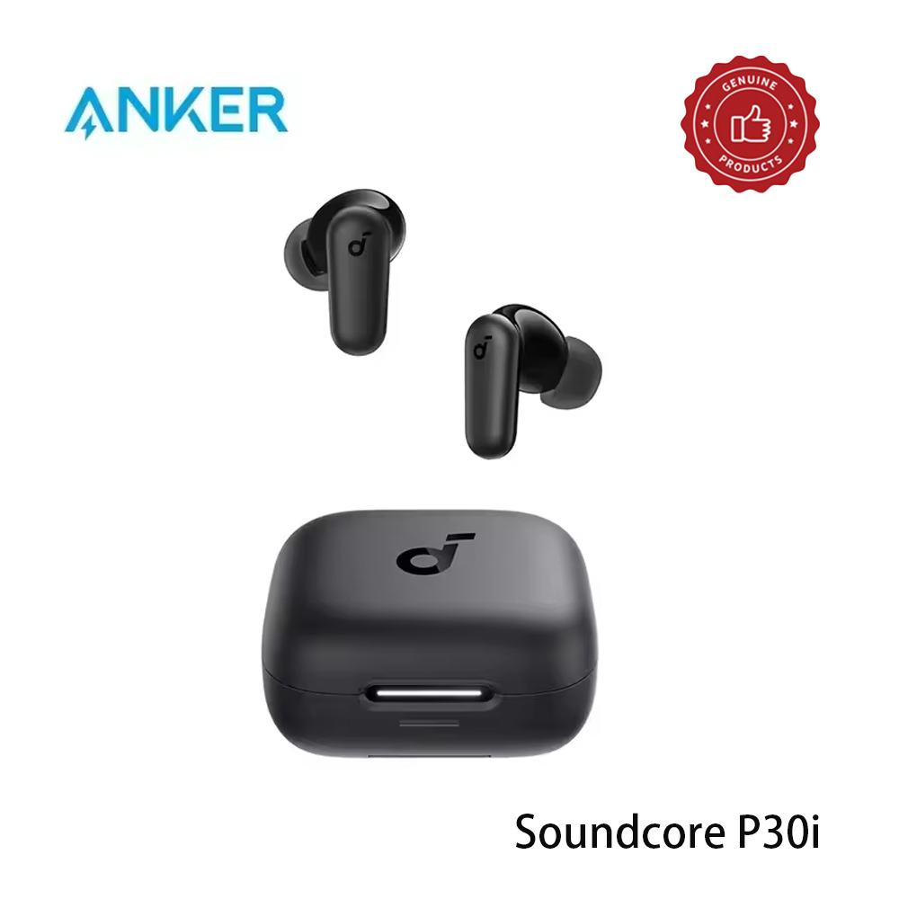 Noise Canceling Headphones - Anker Soundcore P30i インテリジェントノイズキャンセリングBluetoothイヤホン サラウンドサウンドエフェクト 超長時間バッテリー駆動