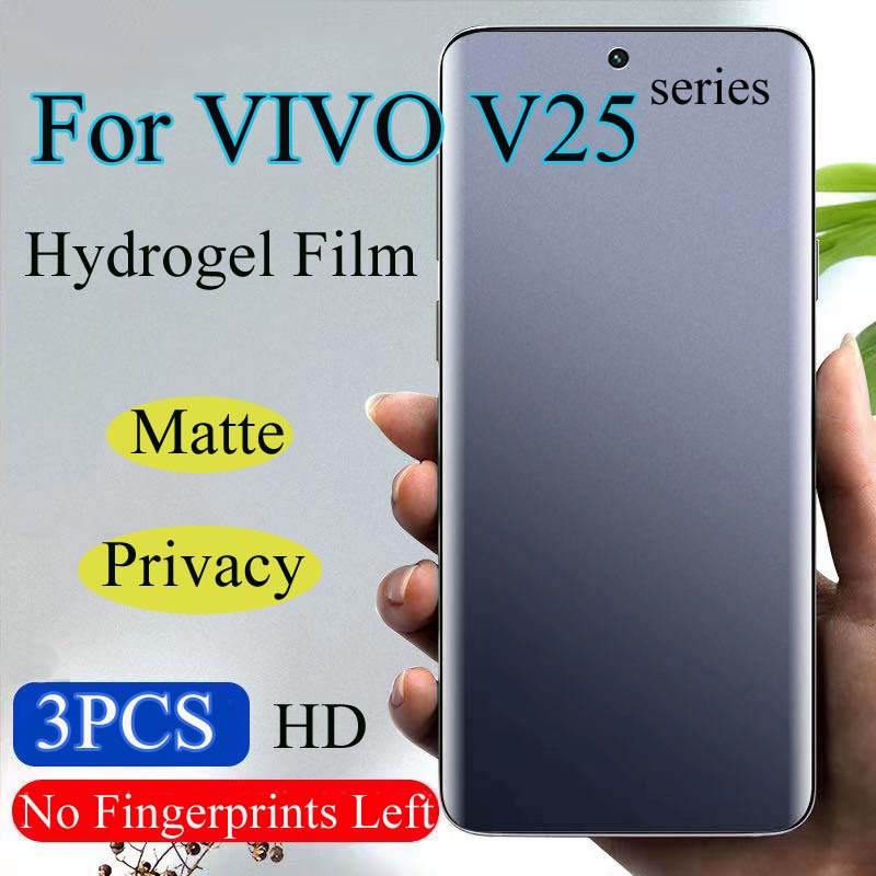 Monitor Privacy Screen - Vivo v25 pro用のマットなスクリーンプロテクター,アンチピペットブルーライトを備えたv25proのプライバシーヒドロゲルフィルム