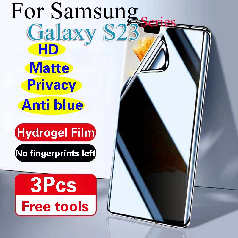 Monitor Privacy Screen - S23 + プライバシースクリーンプロテクターサムスン S23 超マットヒドロゲルフィルム S23Ultra