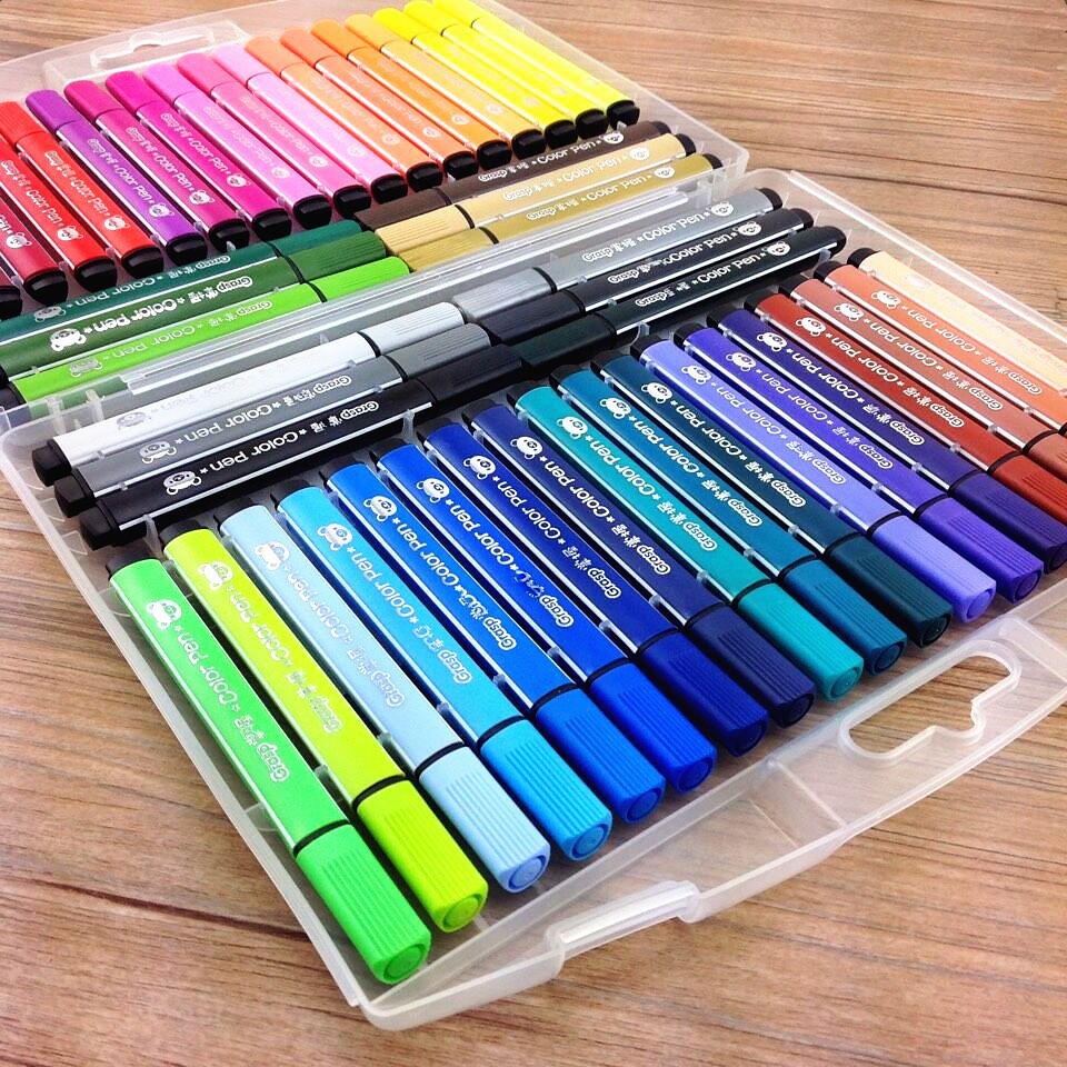 Copic Marker Sketch - 子供のためのカラフルな描画ペン,水彩鉛筆,安全,無毒,水洗い,落書きのセット,12/18/24/36/色