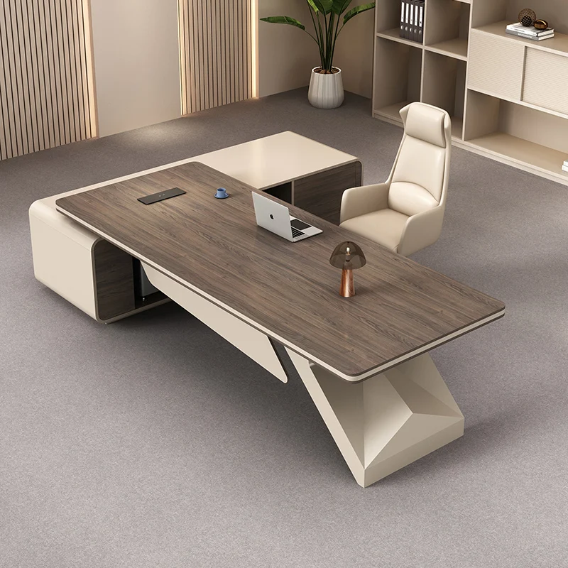 収納付きメサスゲーミングエグゼクティブオフィスデスク家具テー - Home Office L Shaped Desk のレビューと価格