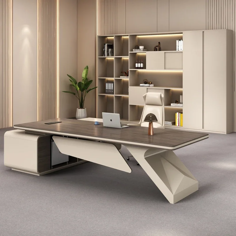 収納付きメサスゲーミングエグゼクティブオフィスデスク家具テー - Home Office L Shaped Desk のレビューと価格