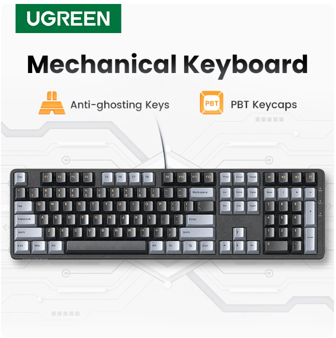 UGREEN キーボード メカニカル有線ゲーミングキーボード - Home Office Laptop のレビューと価格