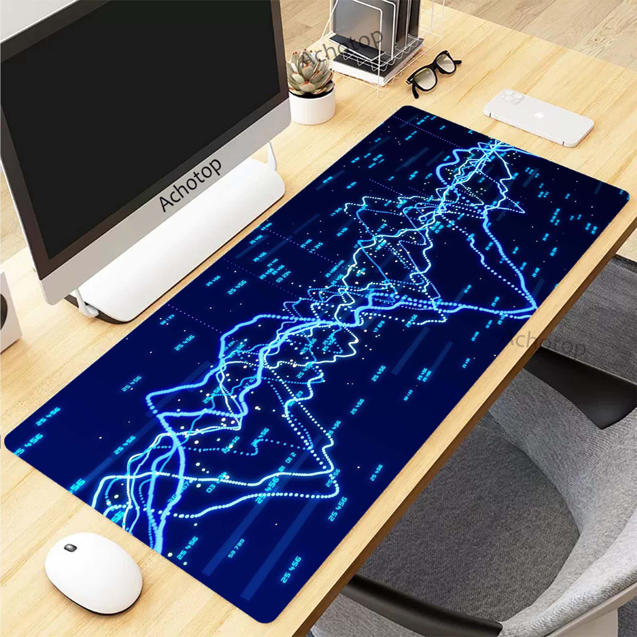 大型滑り止めマウスマット,市場パターン,ホーム,オフィス,ラ - Home Office Marketing のレビューと価格