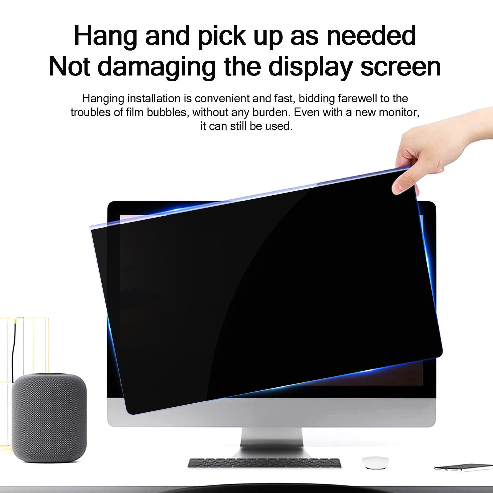 吊り下げ式覗き見防止スクリーンプロテクター コンピューターP - Monitor Privacy Screen のレビューと価格