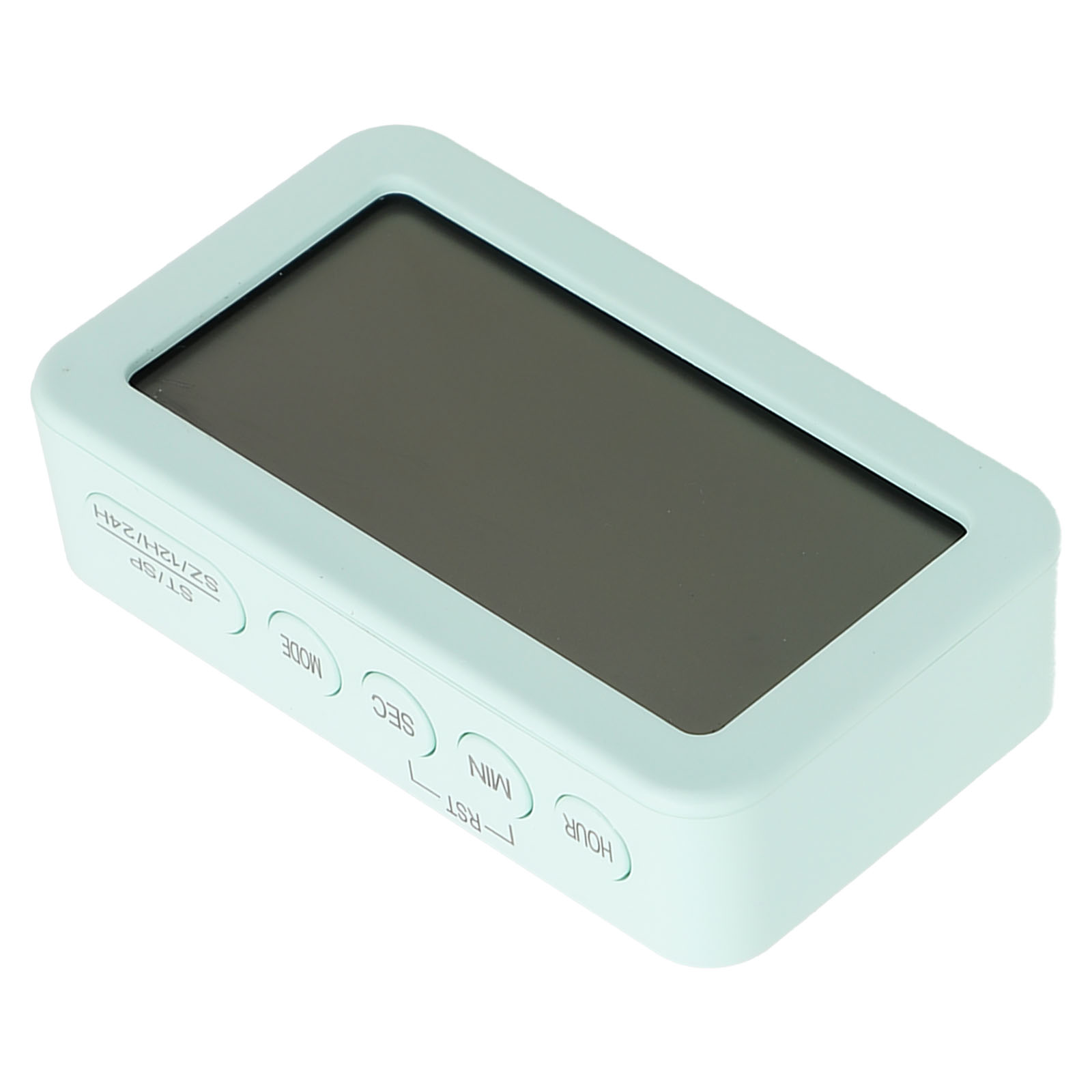 白、ピンク、ライトグリーンのLEDデジタル目覚まし時計、12 - Led Desk Clock のレビューと価格