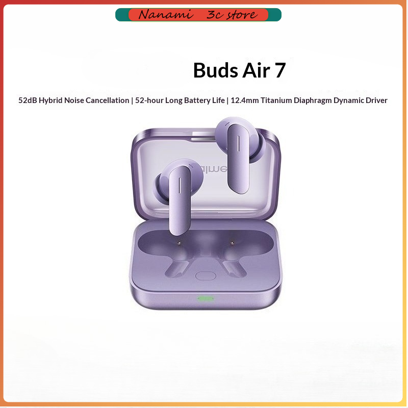 オリジナル realme Buds Air 7 52dB ア - Noise Canceling Headphones のレビューと価格